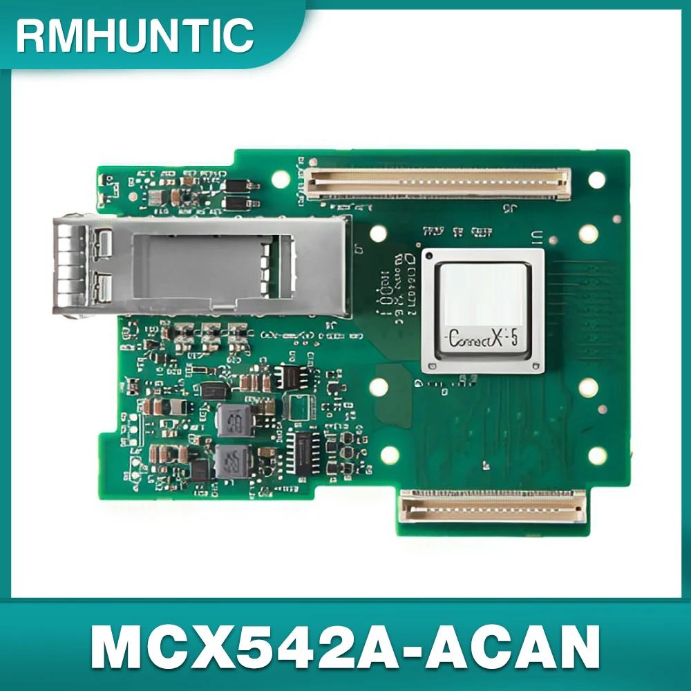 PC Ʈũ ī ǴϹ NIC MCX542A-ACAN, 콺 ConnectX-5 EN 2x 25GbE PCIe3.0 x16 SFP28 SFP + SFP CX542A, 25 Gb/s